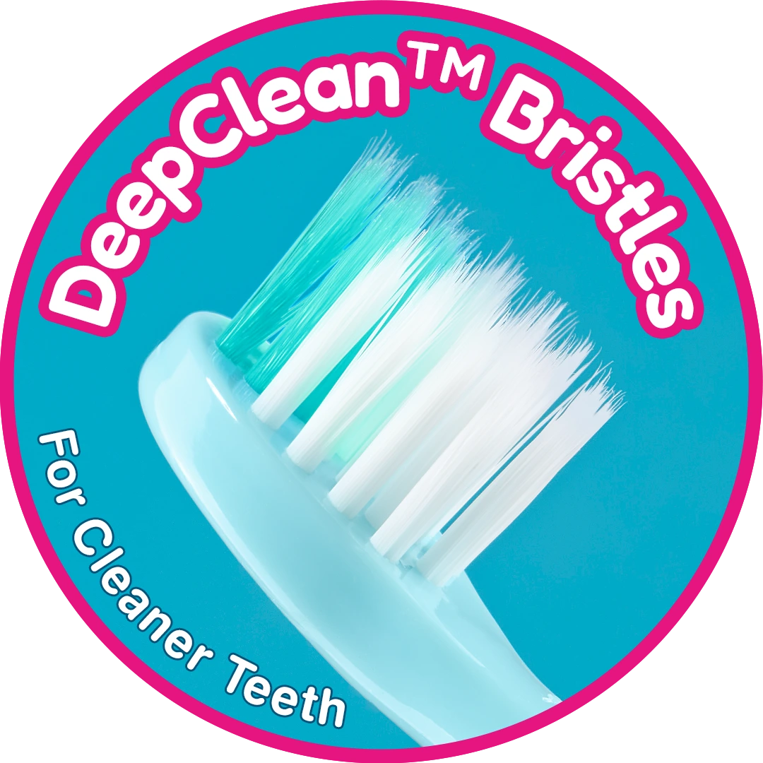 Kids Toothbrush | Childrens Toothbrush | Deep Clean Bristles |