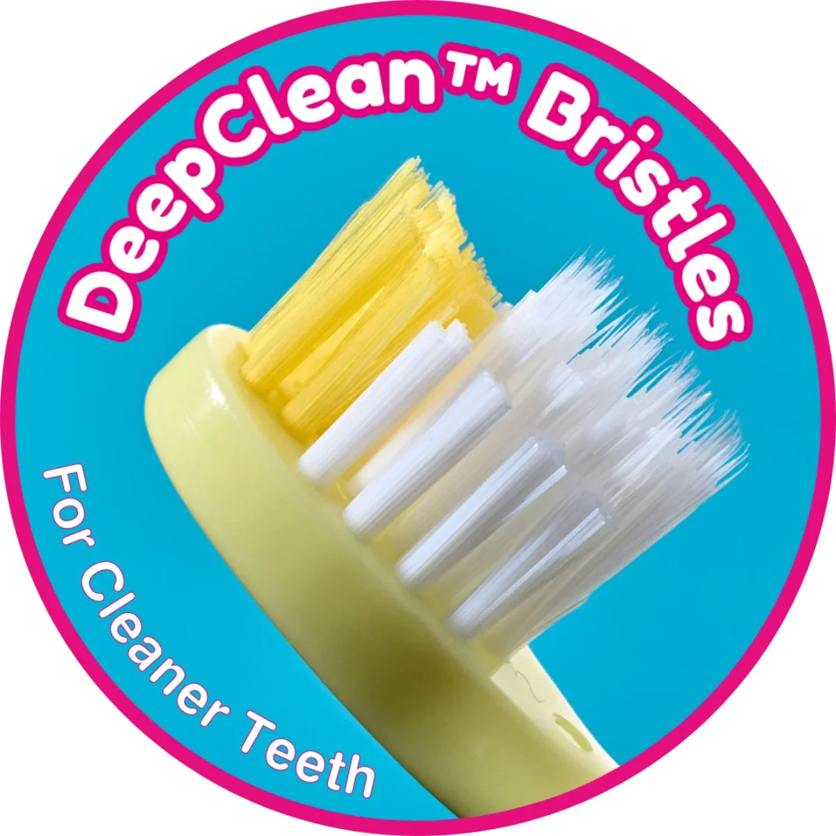 BrushBaby FirstBrush Baby Toothbrush-Small Head, Soft Bristles, Long Handle  (brush baby tooth brush) – Tickled Babies