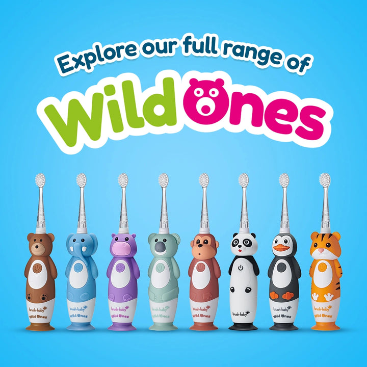 WildOnes™ Hippo Kids Electric Rechargeable Toothbrush