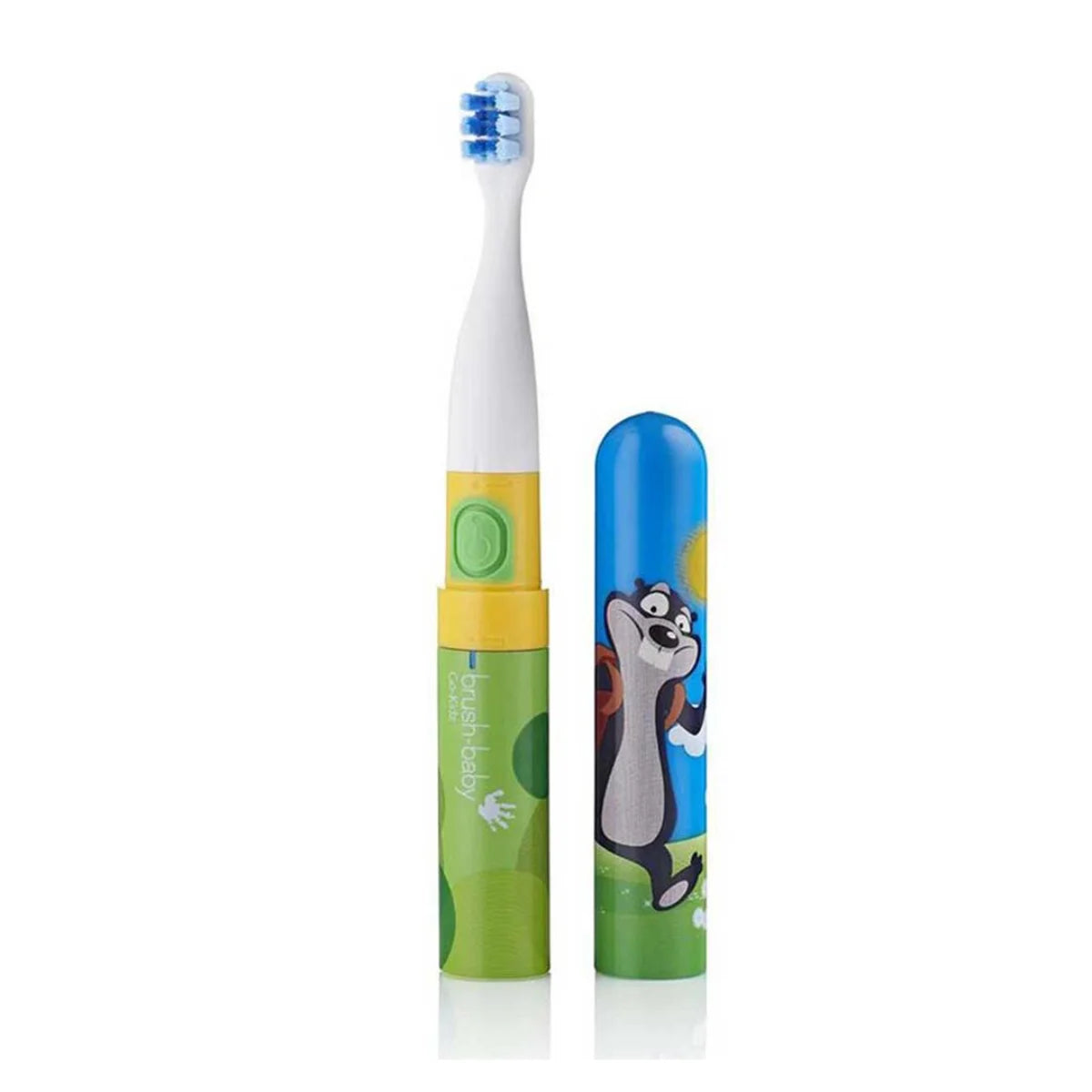 Mikey Travel Go-Kidz Child Electric Toothbrush with brush cover 