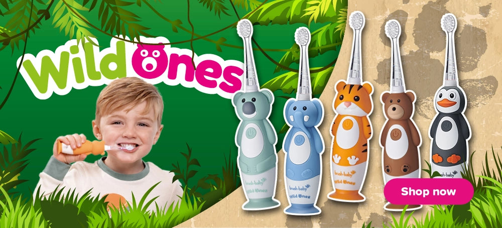 Kids Electric Toothbrush Wildones Rechargeable Toothbrush Childrens Animal Toothbrushes