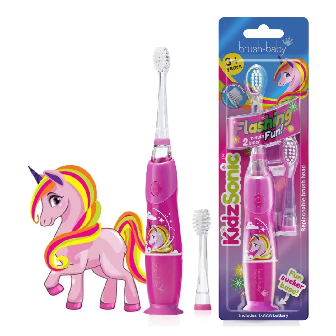 Kids Electric Toothbrush | Brush Baby | Kids Toothbrush | Childrens Toothbrush | Sonic Kids Toothbrush