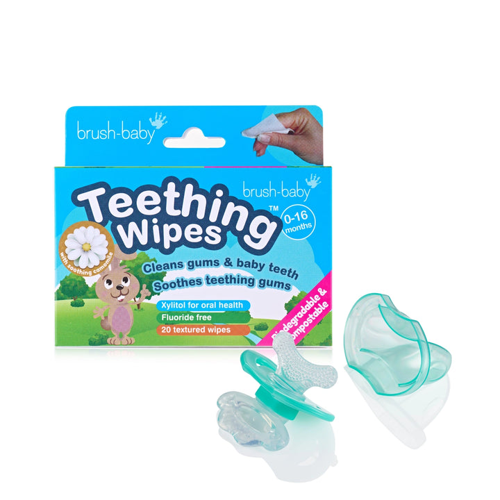 Baby Teething Wipes & FrontEase Baby Teether Set