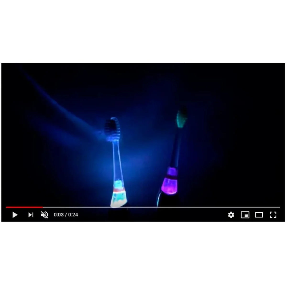 Brushbaby Kids Sonic Electric Toothbrush light up