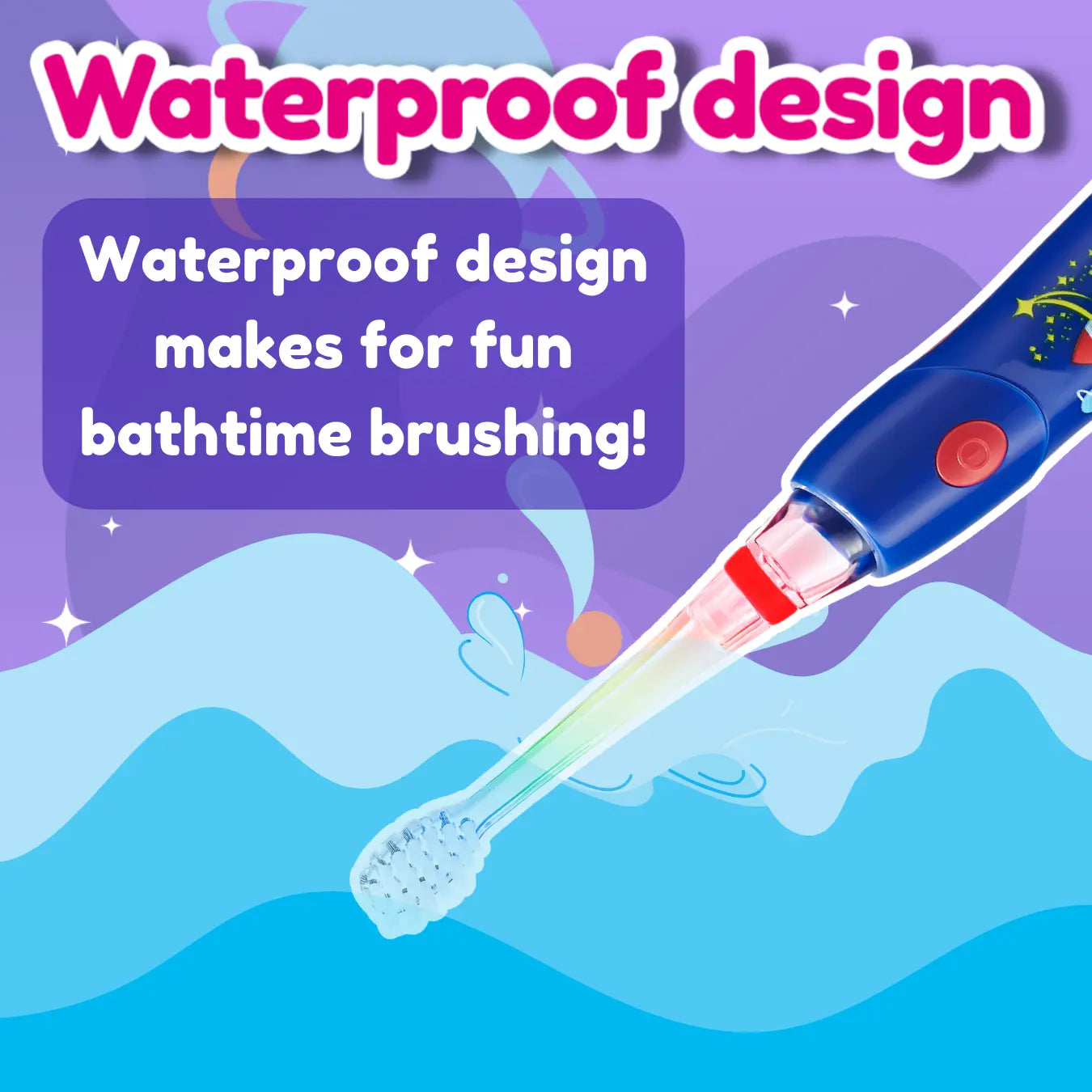 Rocket KidzSonic® Kids Electric Toothbrush