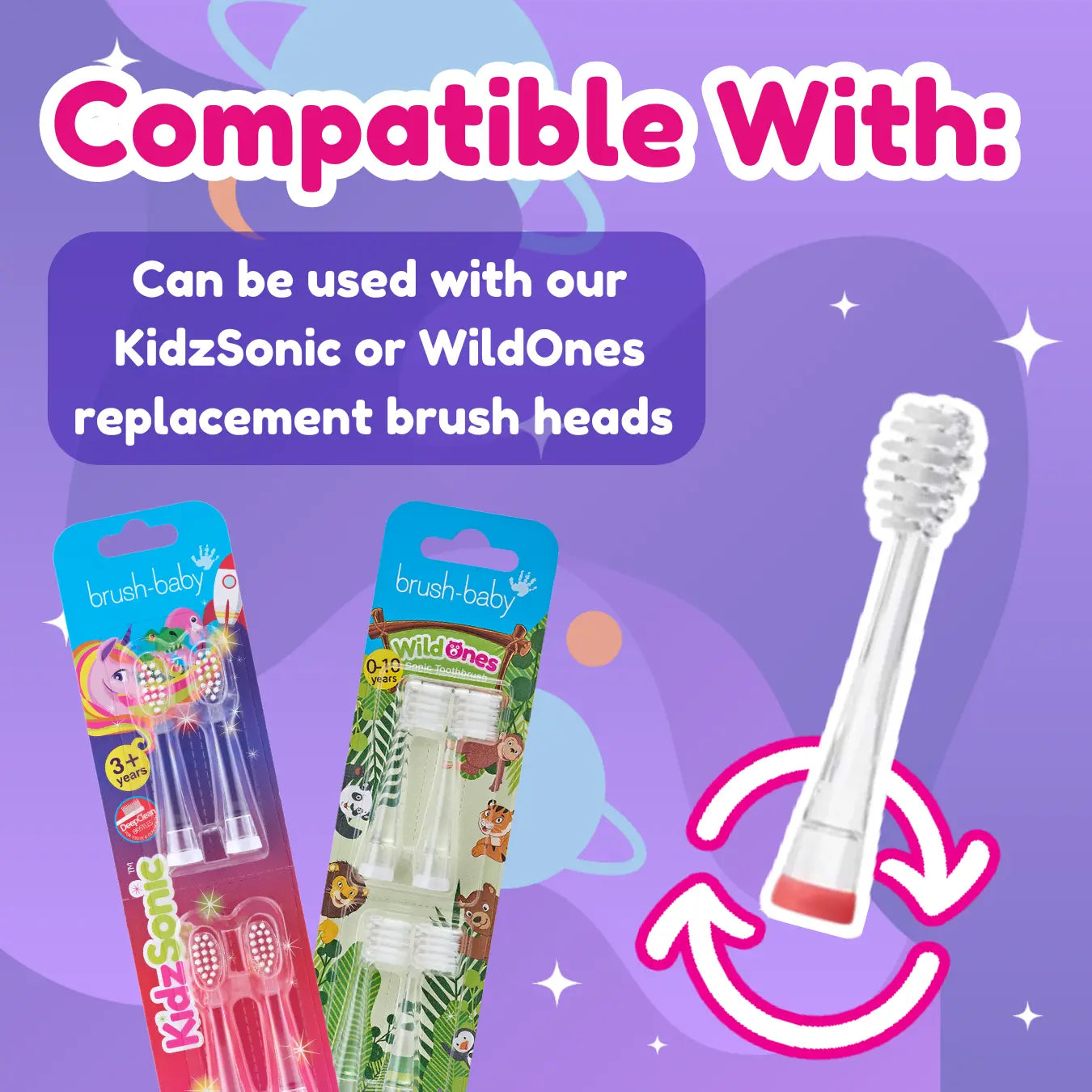 Rocket KidzSonic® Kids Electric Toothbrush