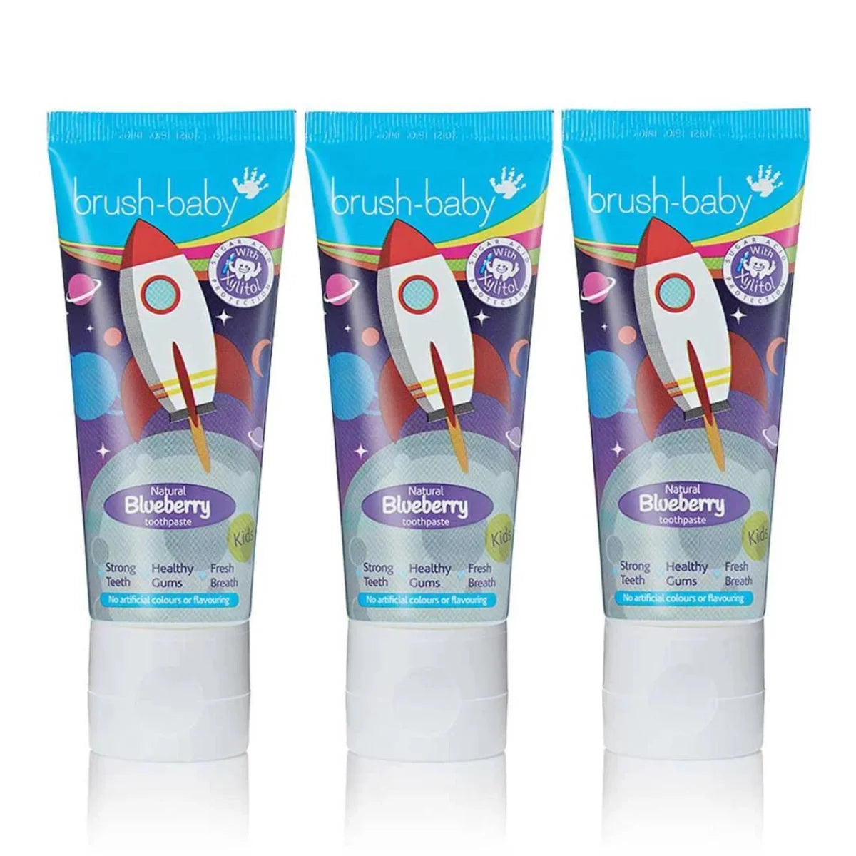 Brush Baby Toothpaste blueberry flavoured