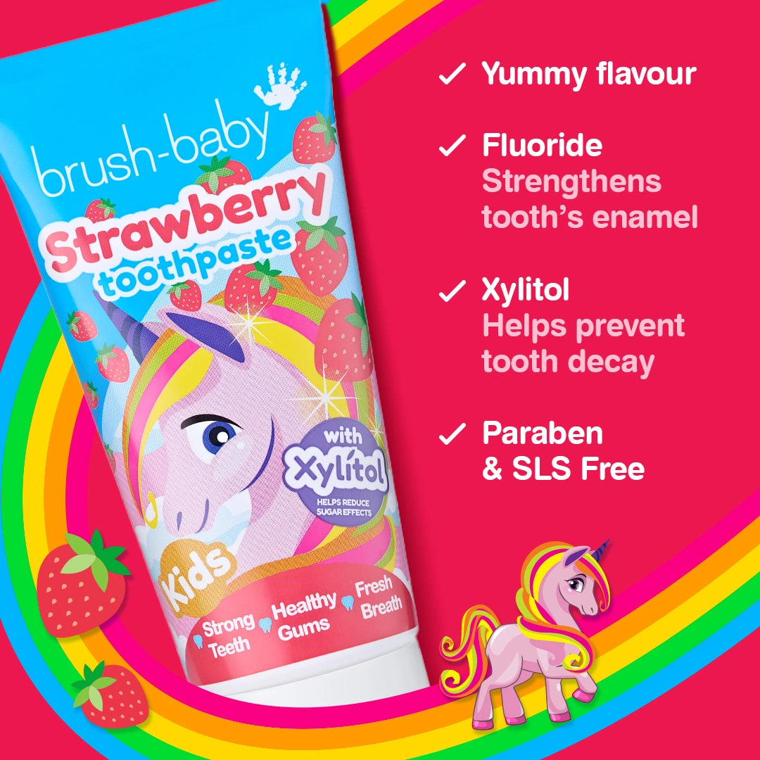 Natural Strawberry Kids Toothpaste