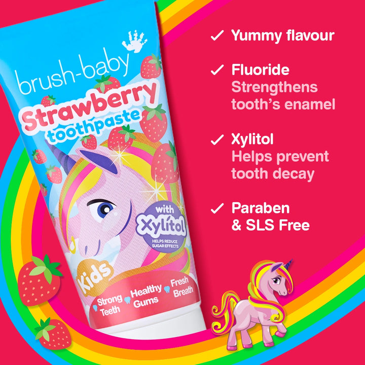 Natural Strawberry Kids Toothpaste