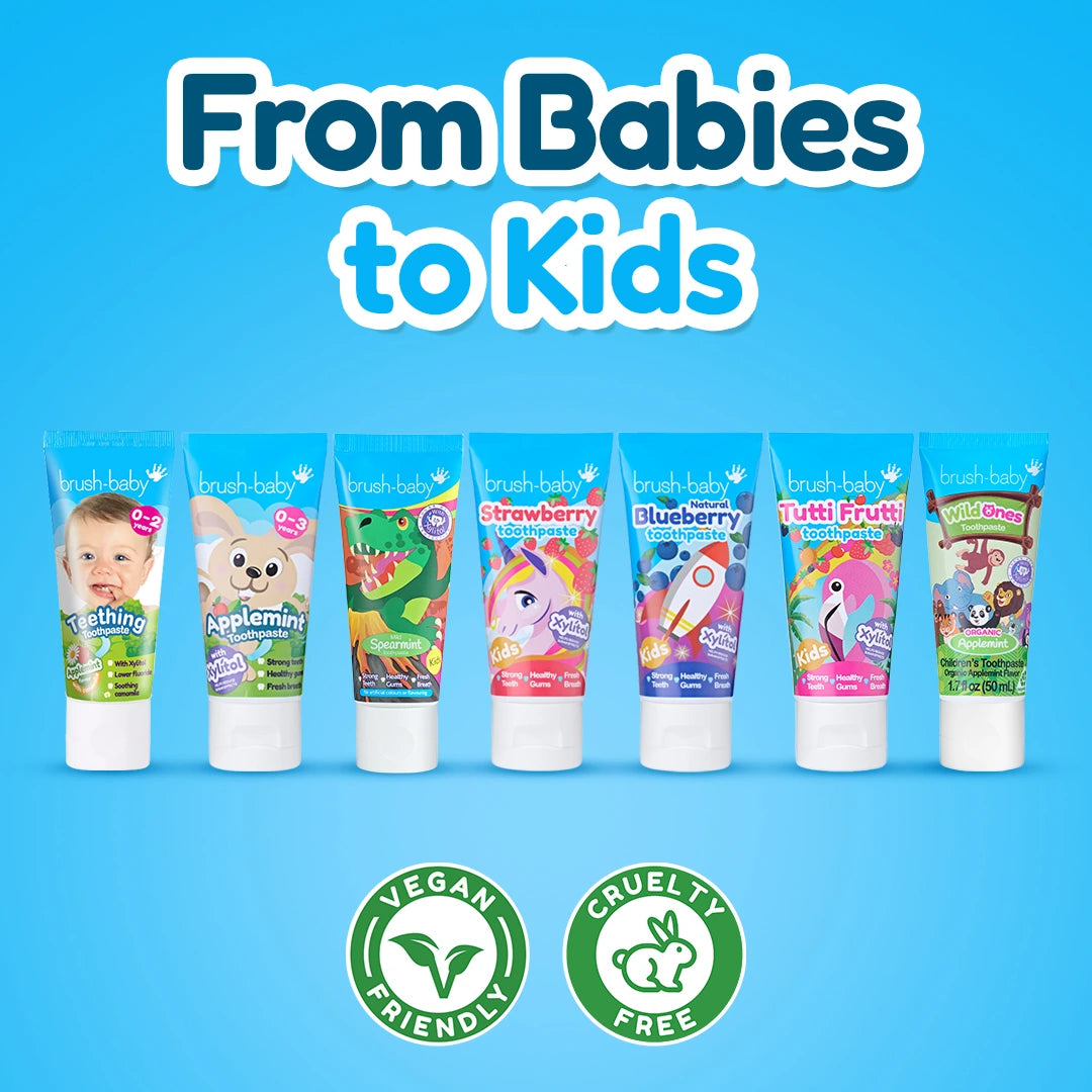 Teething Baby Toothpaste - 3 Pack