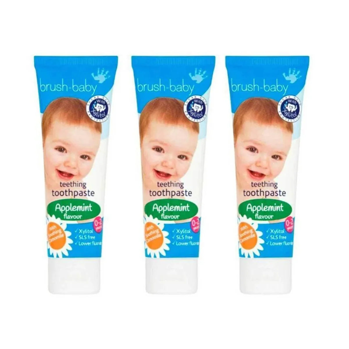 Brush Baby infant milk teeth toothpaste for teething babies