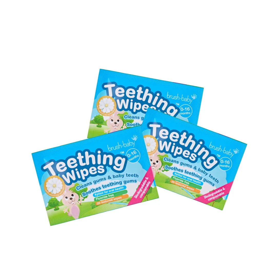 Sample Biodegradable Baby Teething Wipes
