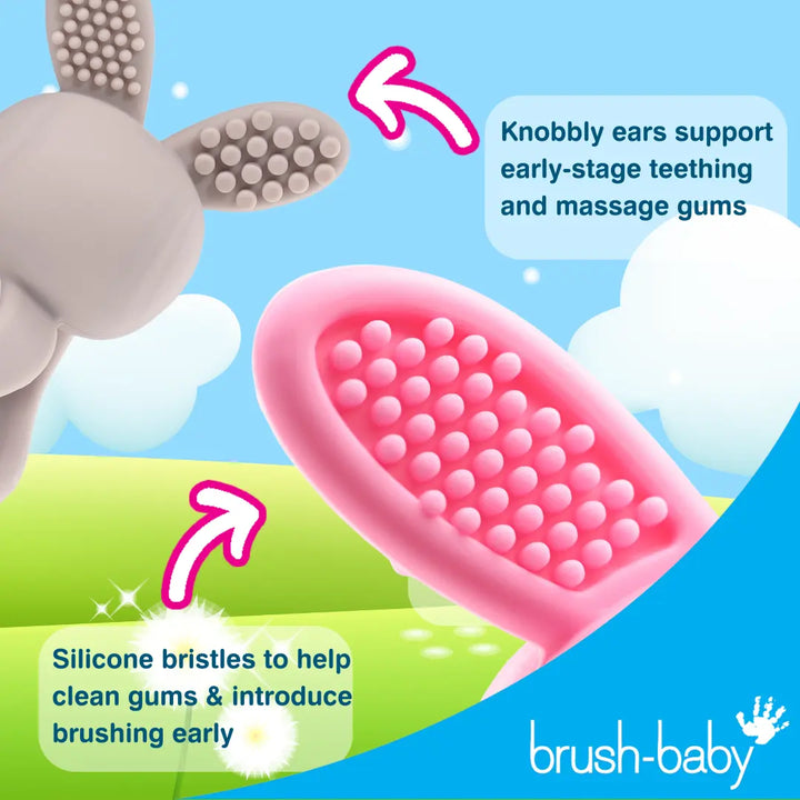Bobbie Bunny Teether Teething Toy for Toddlers