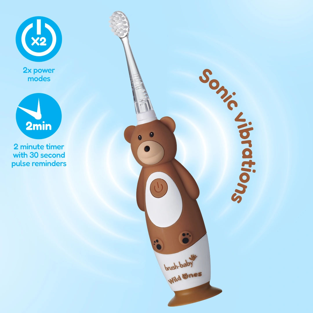 WildOnes™ Bear Kids Electric Rechargeable Toothbrush