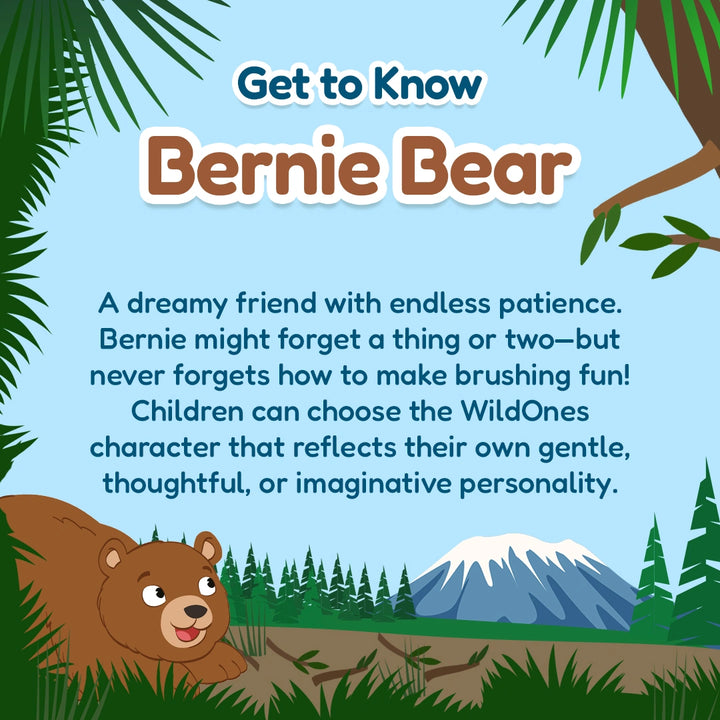 WildOnes™ Bear Kids Electric Rechargeable Toothbrush