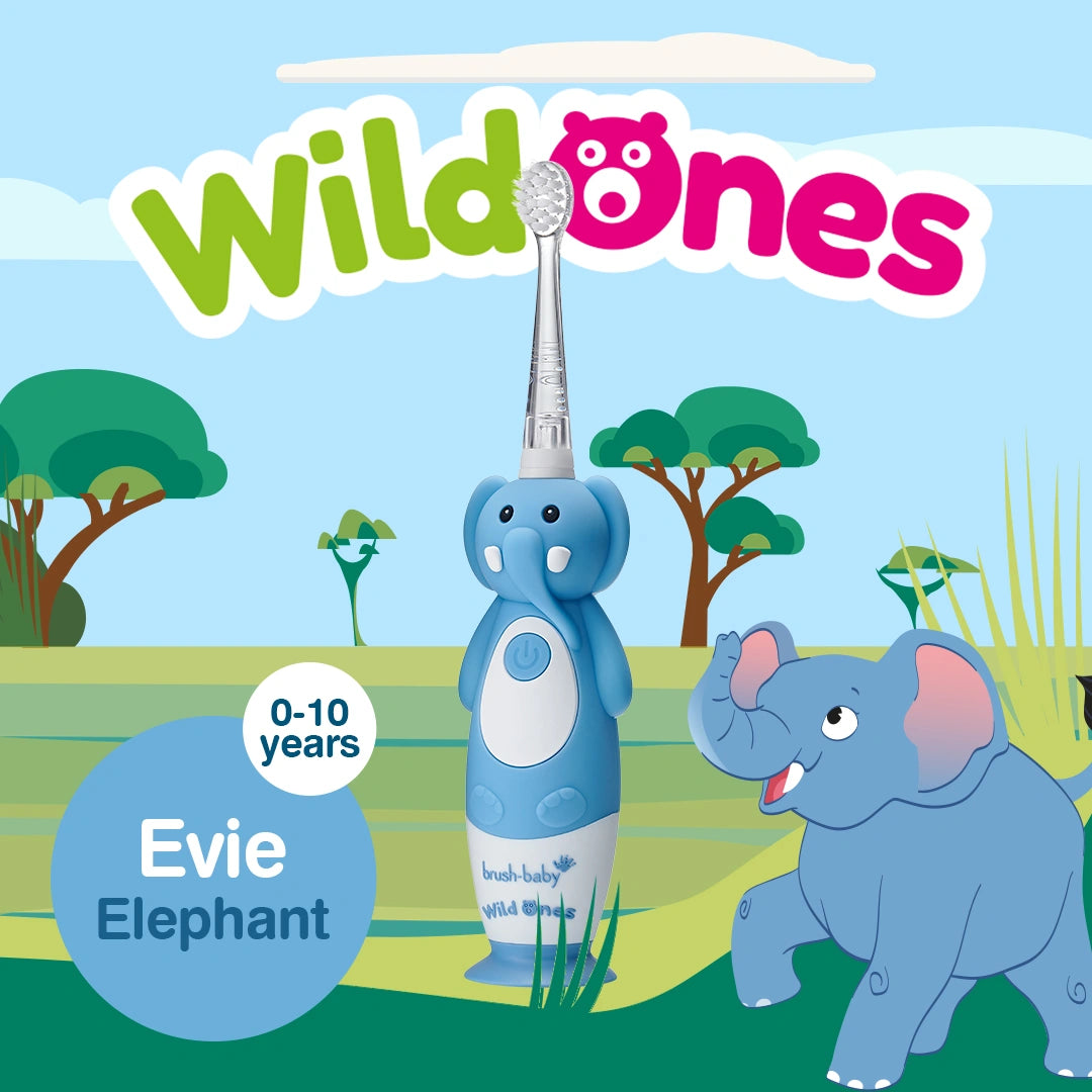 WildOnes™ Elephant Kids Electric Rechargeable Toothbrush