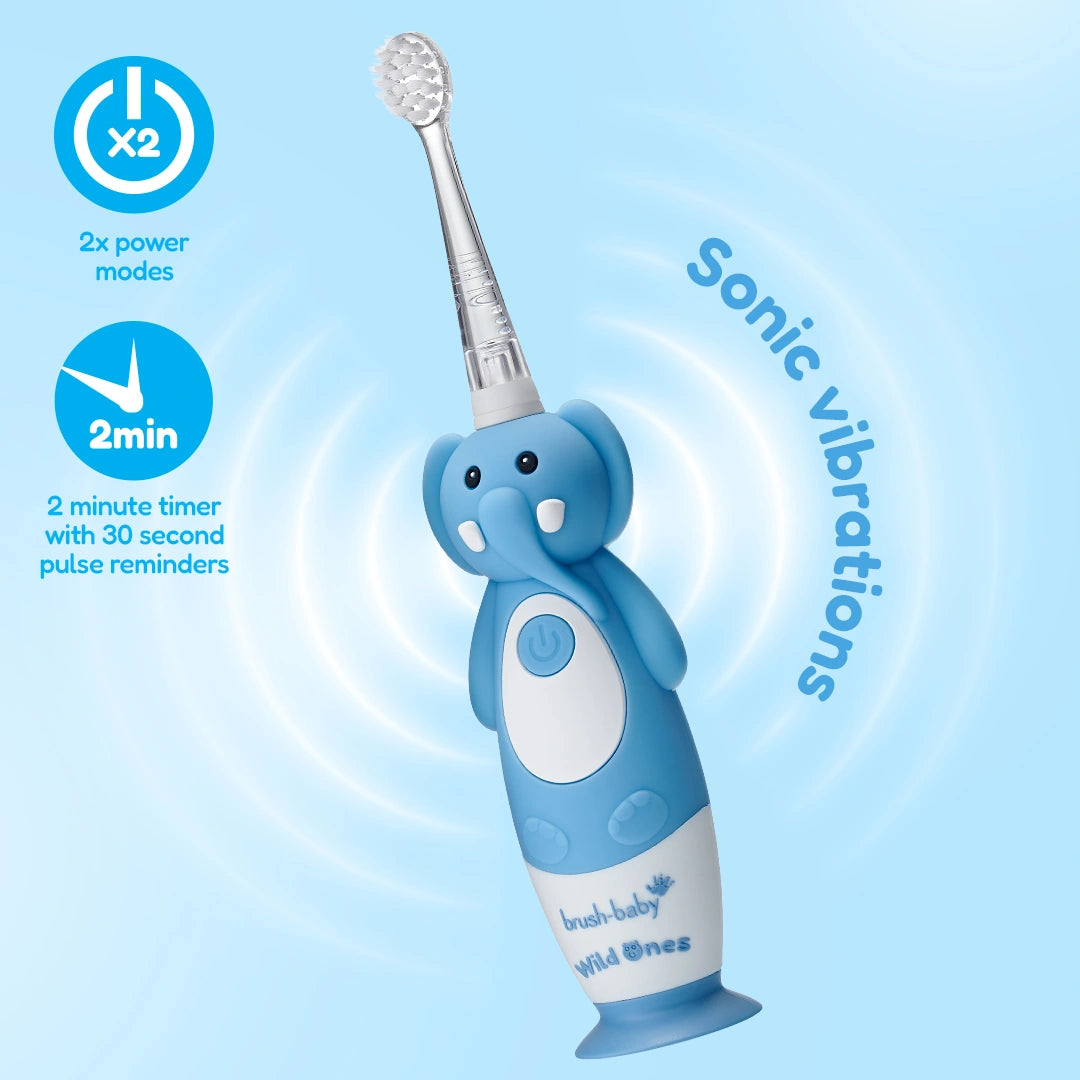 WildOnes™ Elephant Kids Electric Rechargeable Toothbrush