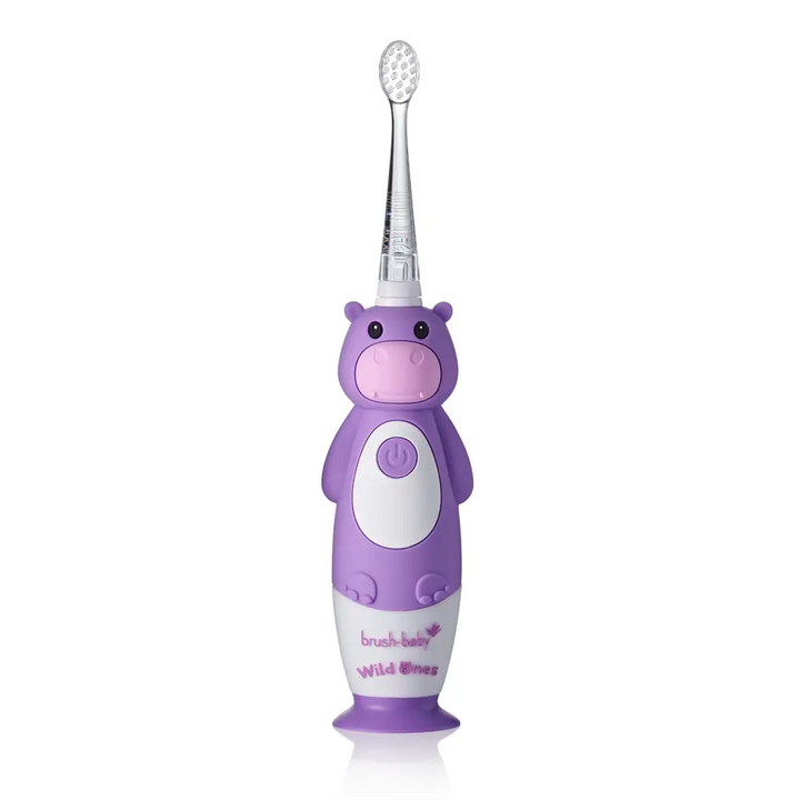 WildOnes Hippo Rechargeable Toothbrush | Kids Electric Toothbrush | Electric Toothbrush For kids | Children’s Toothbrush | Best Toothbrush For Kids