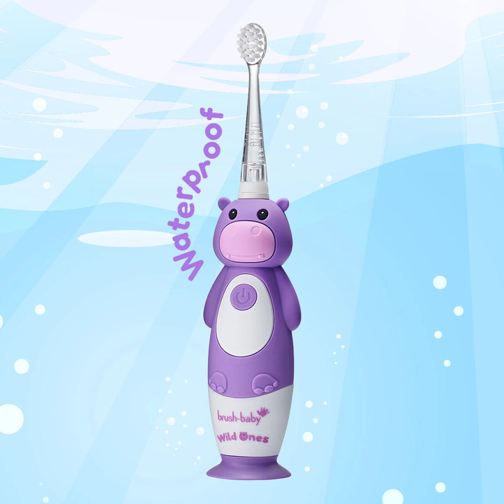 WildOnes™ Hippo Kids Electric Rechargeable Toothbrush