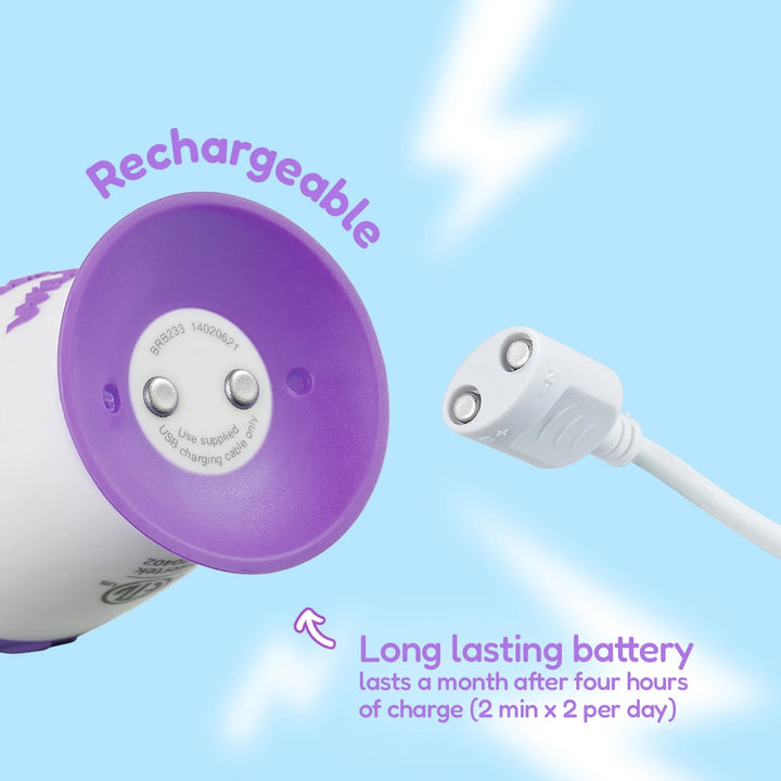 WildOnes™ Hippo Kids Electric Rechargeable Toothbrush