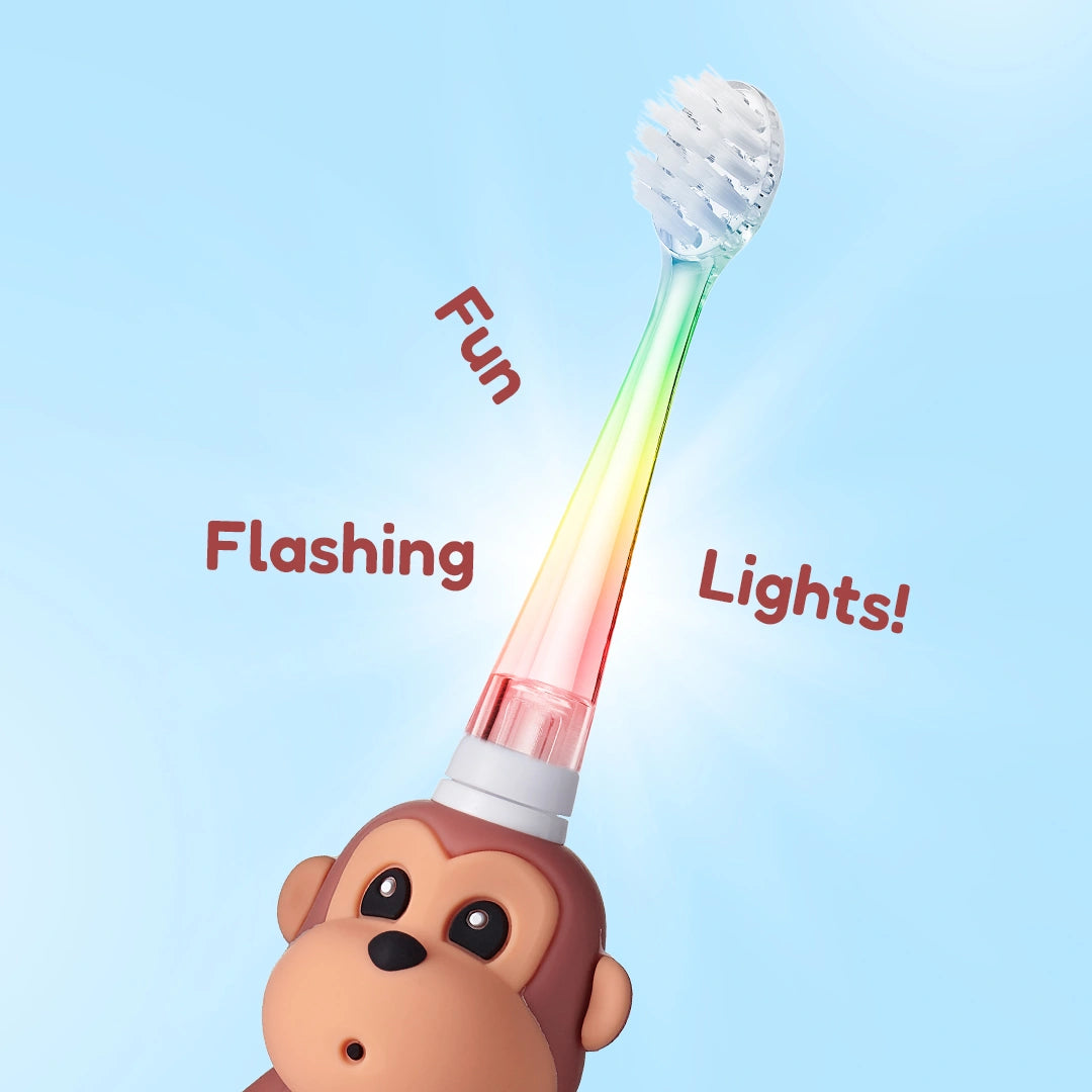WildOnes™ Monkey Kids Electric Rechargeable Toothbrush