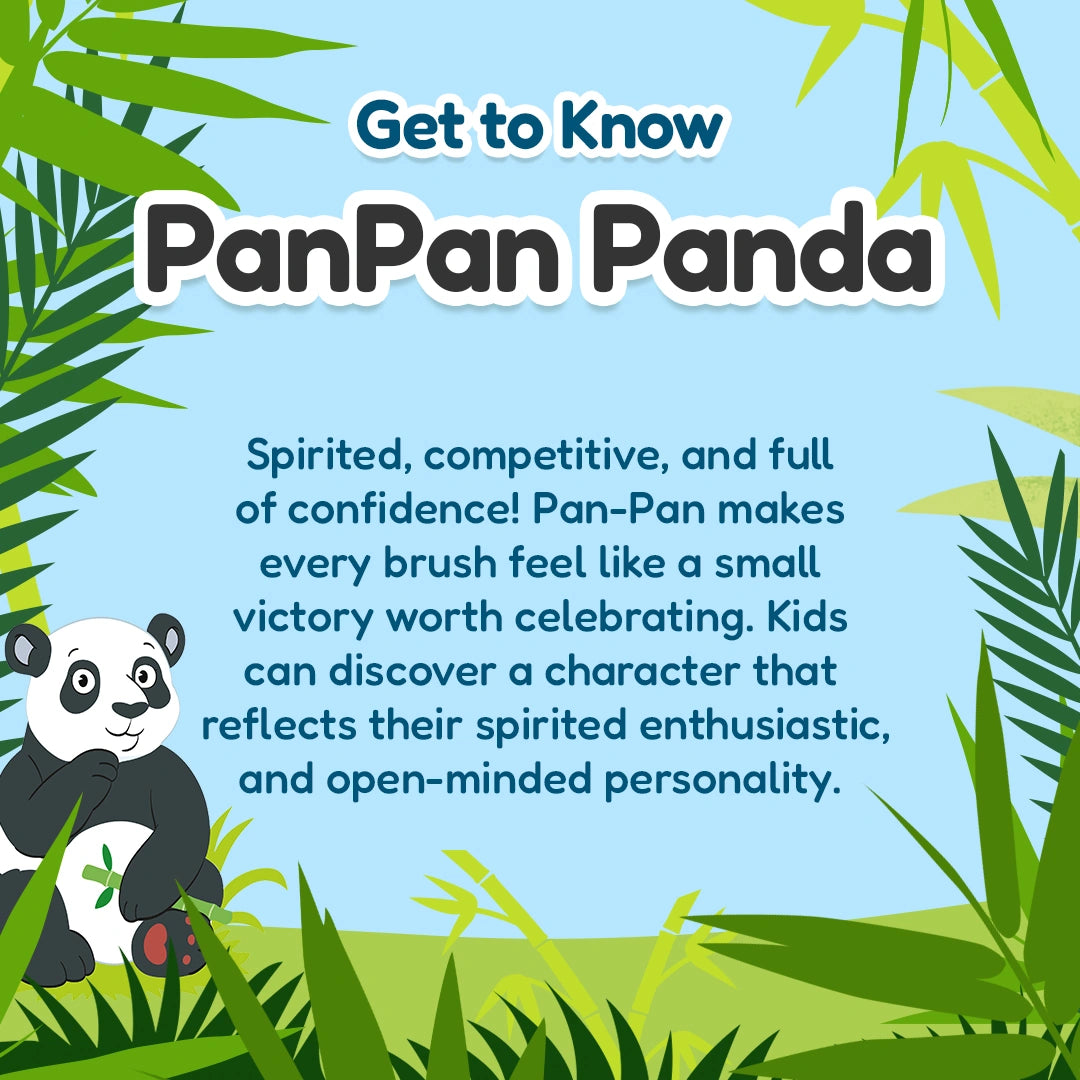 WildOnes™ Panda Kids Electric Rechargeable Toothbrush