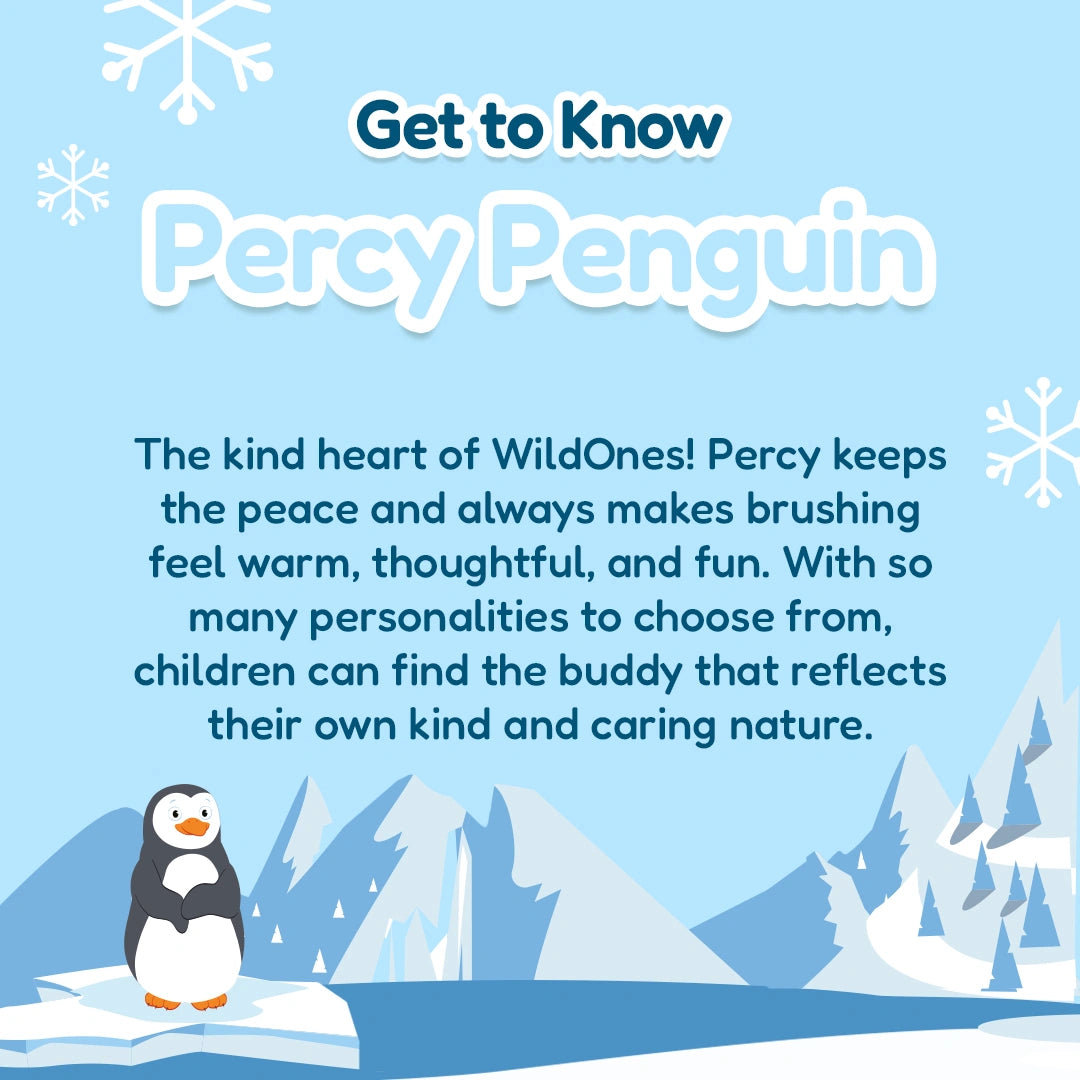 WildOnes™ Penguin Kids Electric Rechargeable Toothbrush