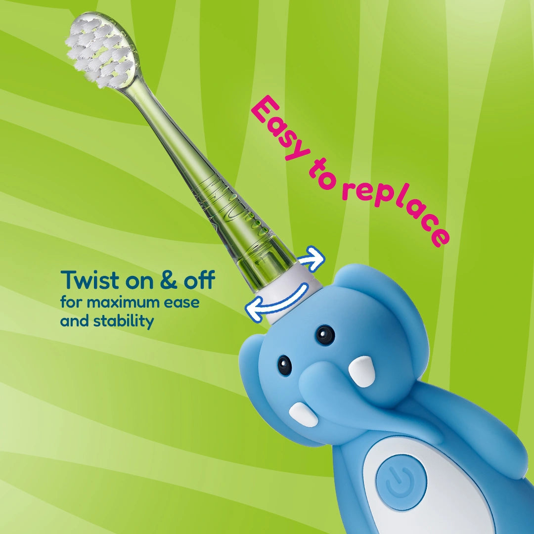 WildOnes™ Replacement Kids Electric Toothbrush Heads (4 Pack)