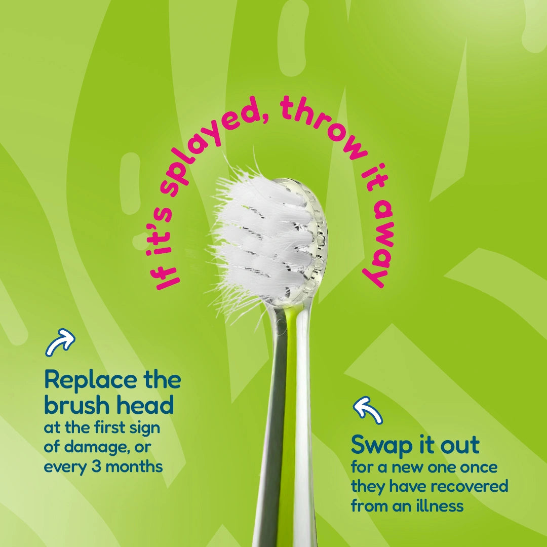 WildOnes™ Replacement Kids Electric Toothbrush Heads (4 Pack)