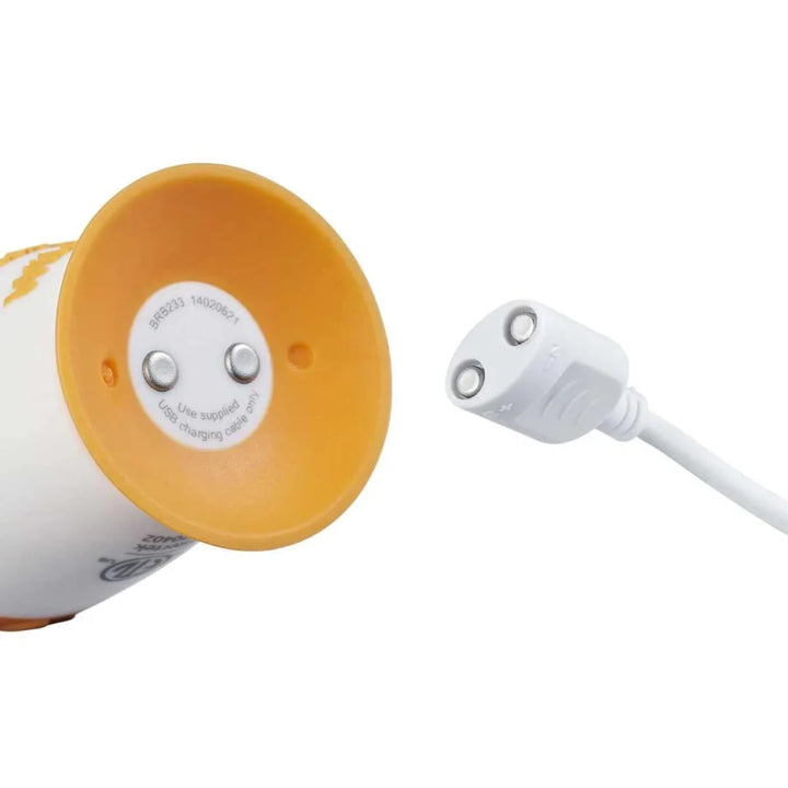 magnetic usb 2-pin charging cable and port for electric toothbrushes for children 