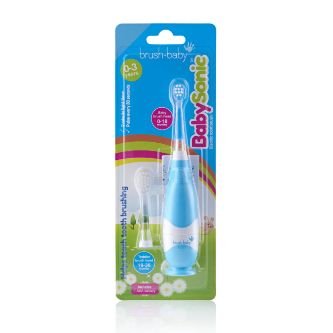 BabySonic® Blue Electric Toothbrush for Toddlers