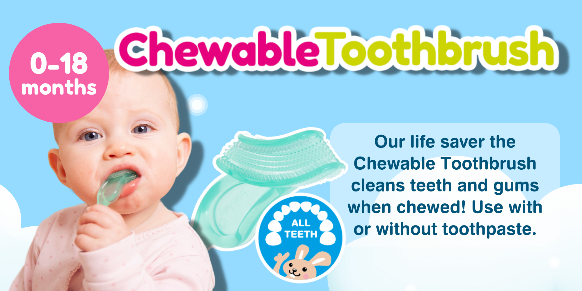 chewable toothbrush for baby