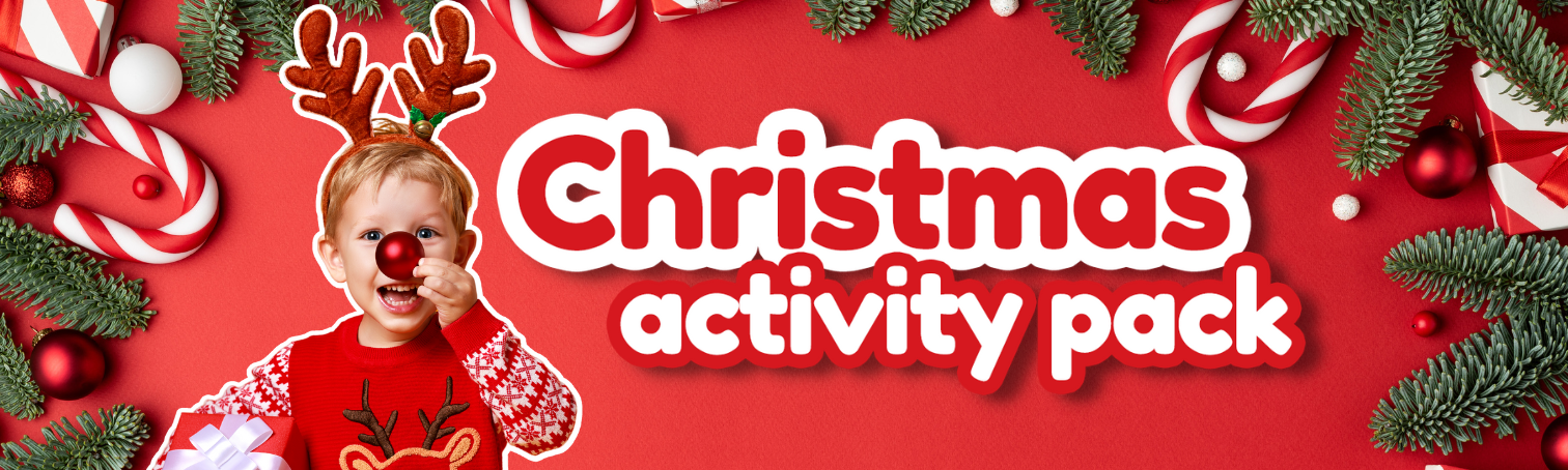 SmileStones Christmas Activity Pack For Childrens Toothbrush and Infant Toothpaste