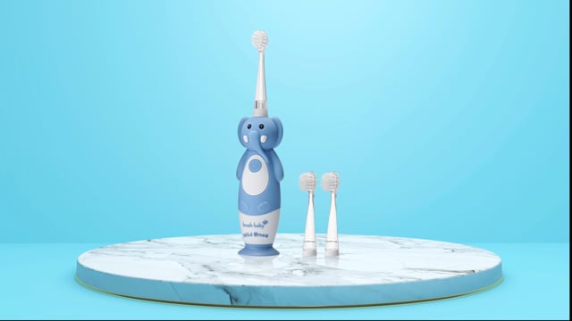 WildOnes™ Elephant Kids Electric Rechargeable Toothbrush