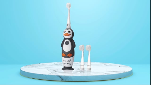 WildOnes™ Penguin Kids Electric Rechargeable Toothbrush