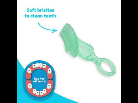 Chewable Toothbrush For Babies - Baby Teether (Double Pack)